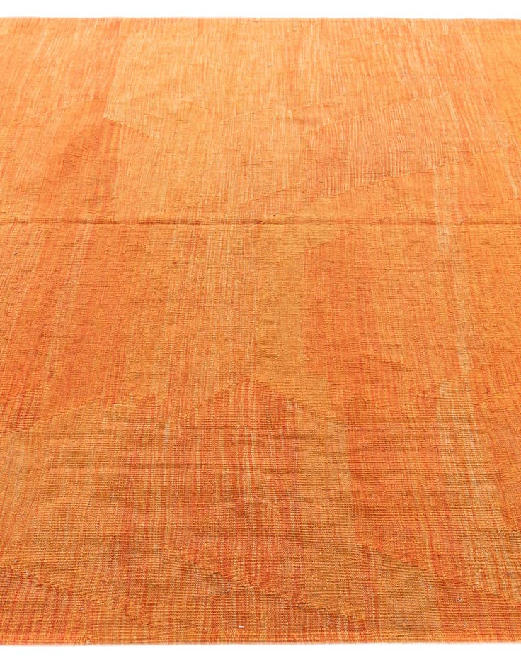 Detail image of  6' 6 x 9' 8  Hand Woven Kilim Modern Wool Rug