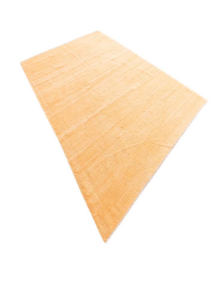 Detail image of  6' 8 x 9' 6  Hand Woven Kilim Modern Wool Rug