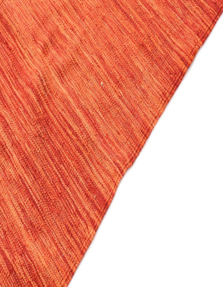 Detail image of  4' 7 x 6' 6  Hand Woven Kilim Modern Wool Rug