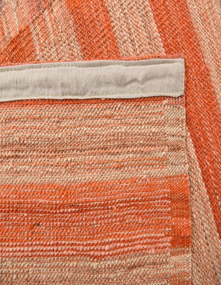 Detail image of  4' 5 x 5' 10  Hand Woven Kilim Modern Wool Rug