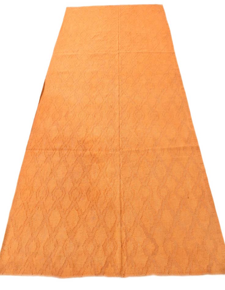 Detail image of  6' 9 x 9' 7  Hand Woven Kilim Modern Wool Rug