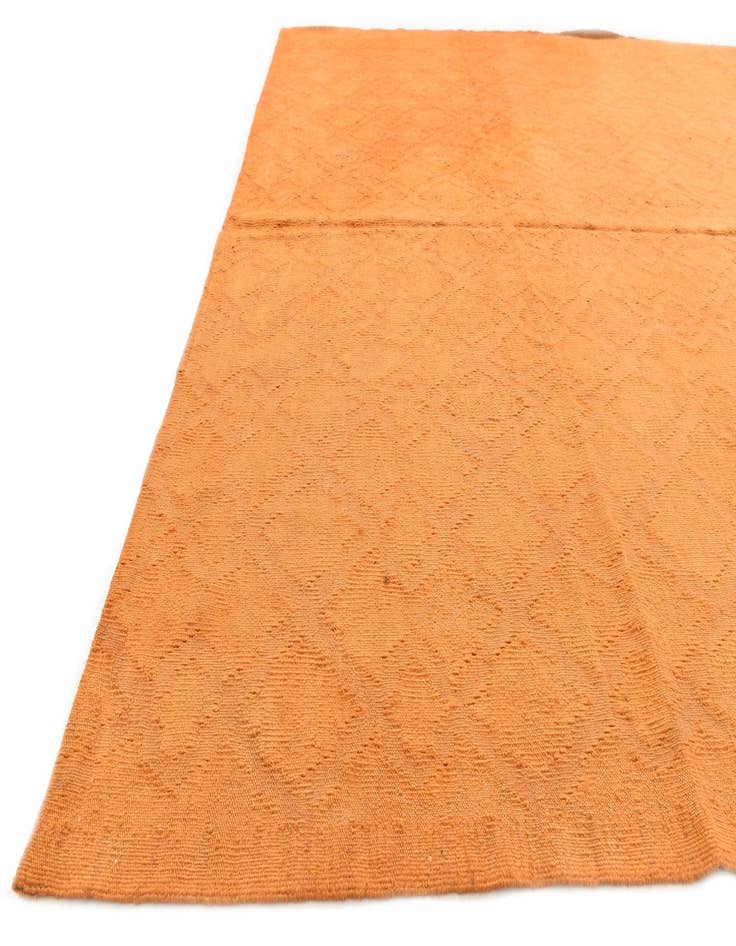 Detail image of  6' 9 x 9' 7  Hand Woven Kilim Modern Wool Rug