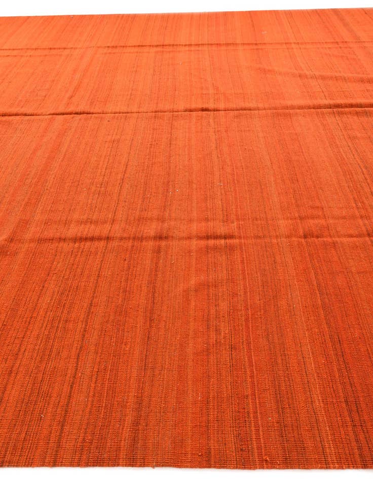 Detail image of  13' 3 x 19' 6  Hand Woven Kilim Modern Wool Rug