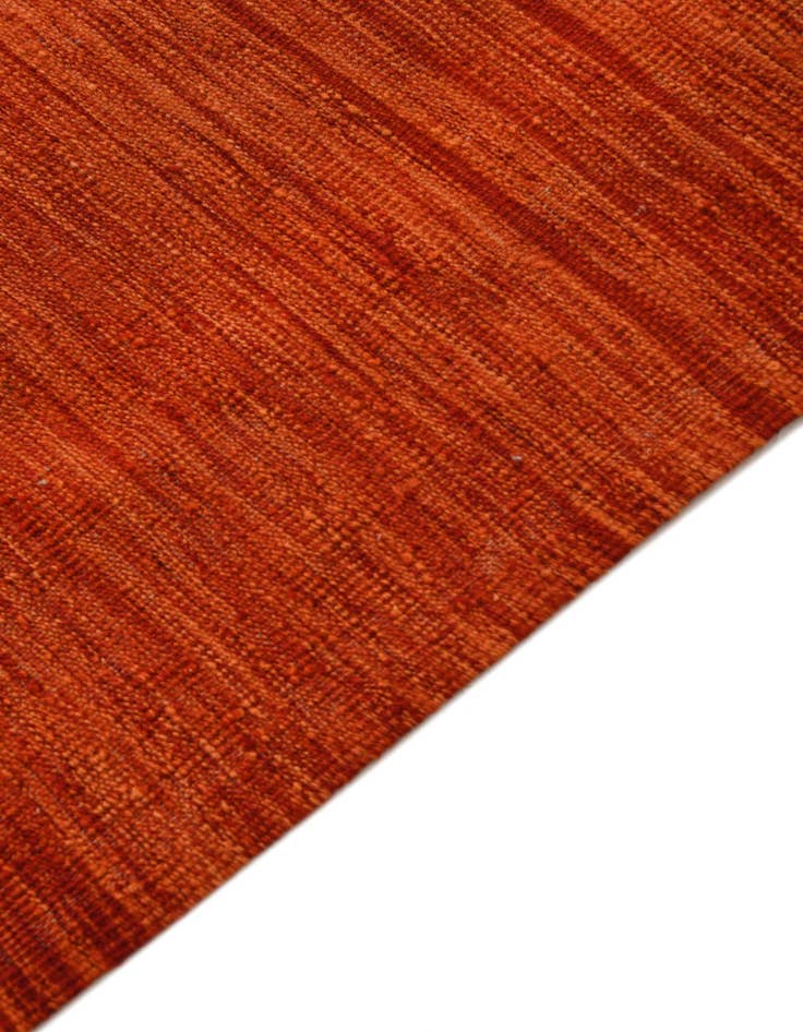 Detail image of  4' 1 x 6'  Hand Woven Kilim Modern Wool Rug