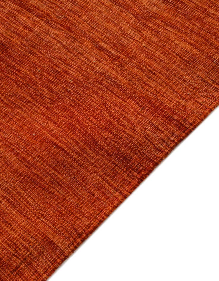 Detail image of  4' 1 x 6' 2  Hand Woven Kilim Modern Wool Rug