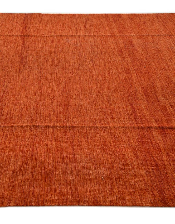 Detail image of  6' 9 x 9' 7  Hand Woven Kilim Modern Wool Rug