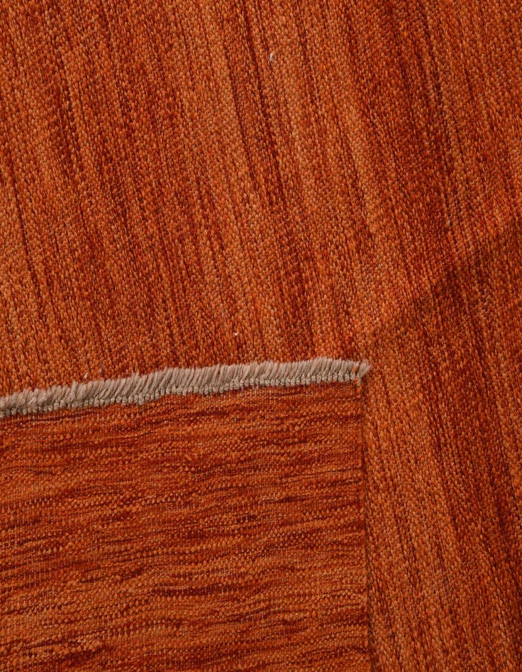 Detail image of  6' 9 x 9' 7  Hand Woven Kilim Modern Wool Rug