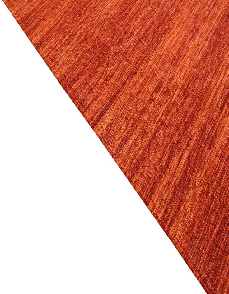 Detail image of  6' 8 x 10'  Hand Woven Kilim Modern Wool Rug