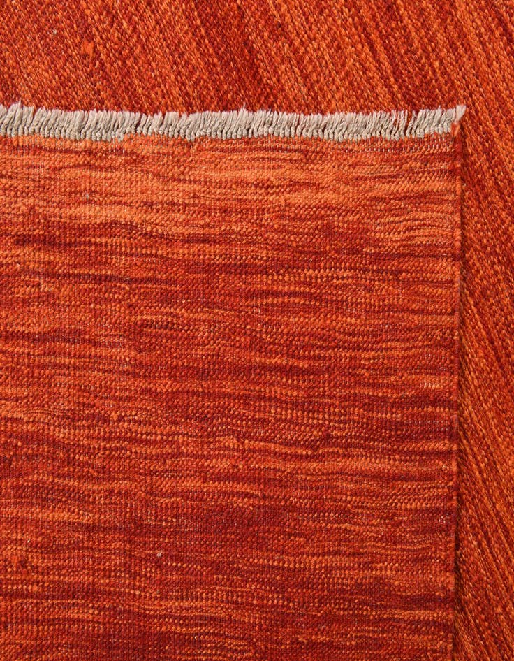 Detail image of  6' 8 x 10'  Hand Woven Kilim Modern Wool Rug