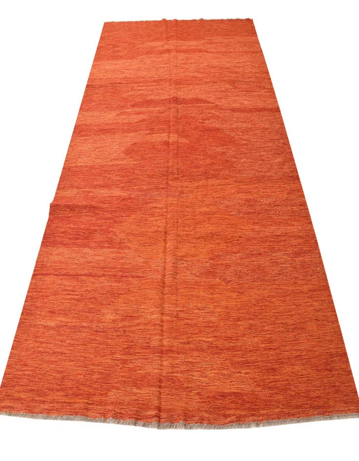 Detail image of  6' 9 x 9' 8  Hand Woven Kilim Modern Wool Rug