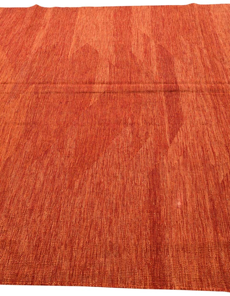 Detail image of  6' 9 x 9' 8  Hand Woven Kilim Modern Wool Rug