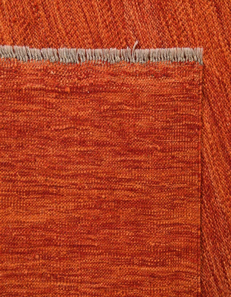 Detail image of  6' 9 x 9' 8  Hand Woven Kilim Modern Wool Rug