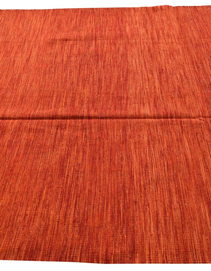 Detail image of  6' x 9' 1  Hand Woven Kilim Modern Wool Rug