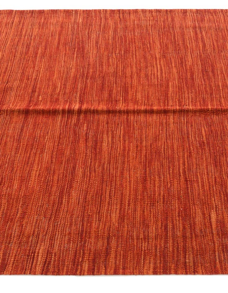 Detail image of  4' x 6' 2  Hand Woven Kilim Modern Wool Rug