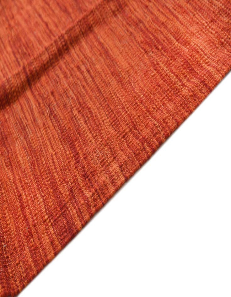 Detail image of  4' 4 x 5' 10  Hand Woven Kilim Modern Wool Rug