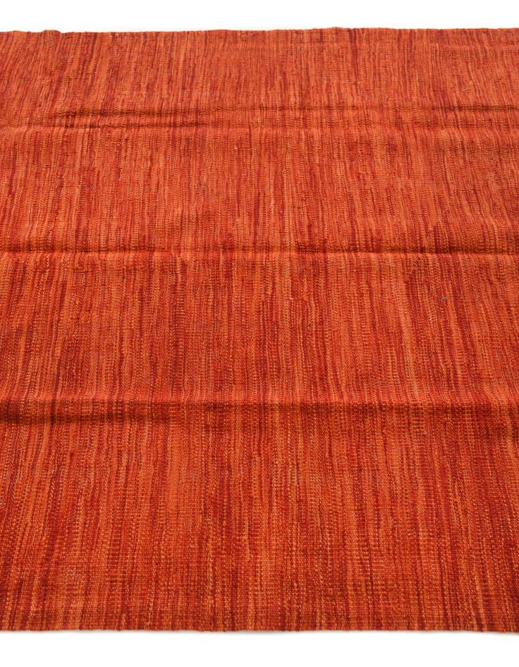 Detail image of  4' 4 x 5' 10  Hand Woven Kilim Modern Wool Rug