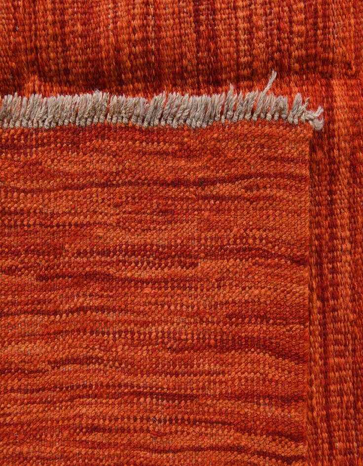Detail image of  4' 4 x 5' 10  Hand Woven Kilim Modern Wool Rug