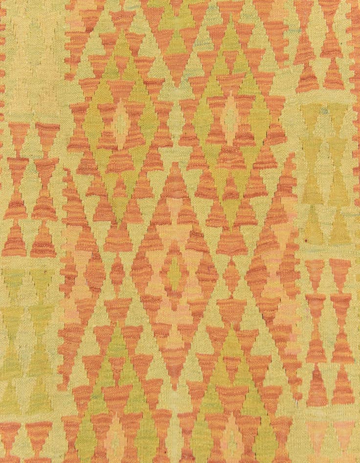 Detail image of  3' x 5'  Hand Woven Kilim Waziri Wool Rug