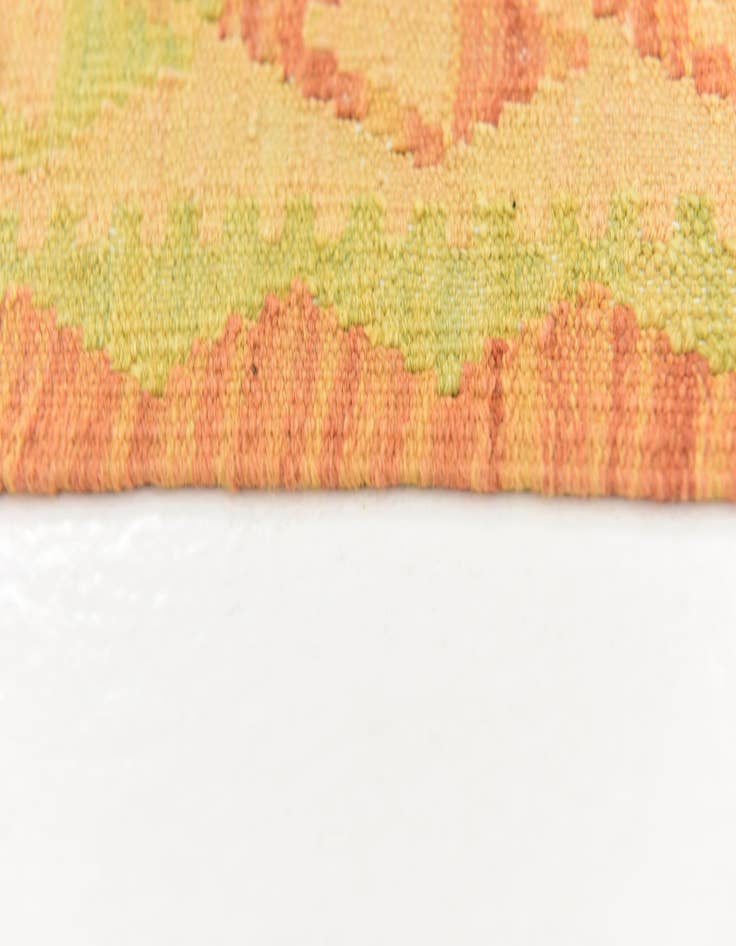 Detail image of  3' x 5'  Hand Woven Kilim Waziri Wool Rug