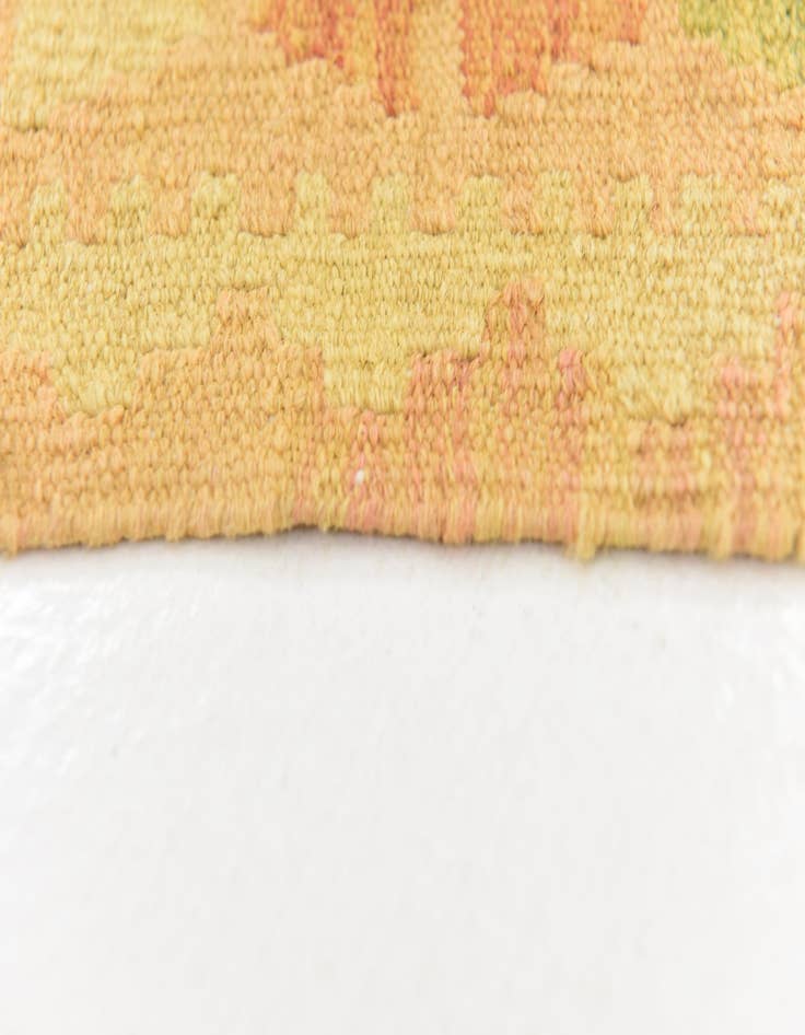 Detail image of  3' x 4' 10  Hand Woven Kilim Waziri Wool Rug