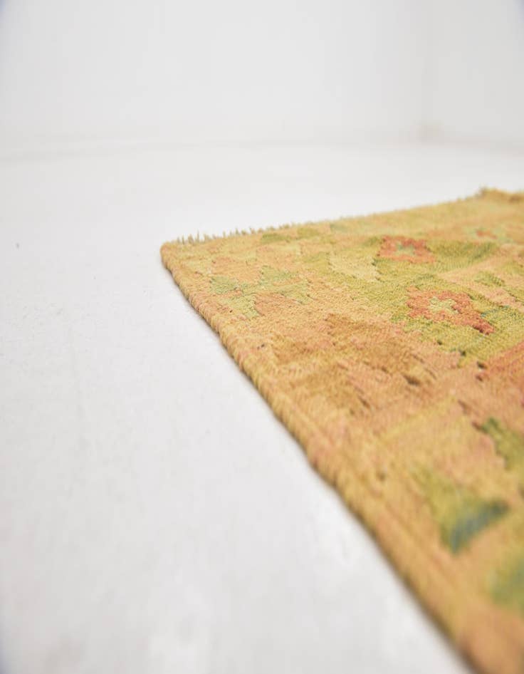 Detail image of  3' 3 x 5'  Hand Woven Kilim Waziri Wool Rug