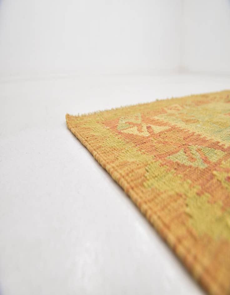 Detail image of  3' x 5'  Hand Woven Kilim Waziri Wool Rug