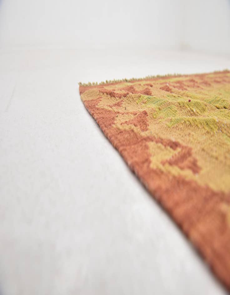 Detail image of  2' 8 x 4' 2  Hand Woven Kilim Waziri Wool Rug