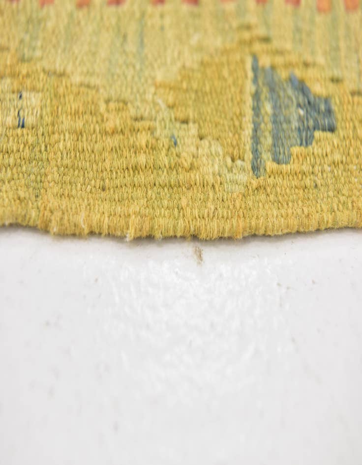 Detail image of  3' x 5'  Hand Woven Kilim Waziri Wool Rug