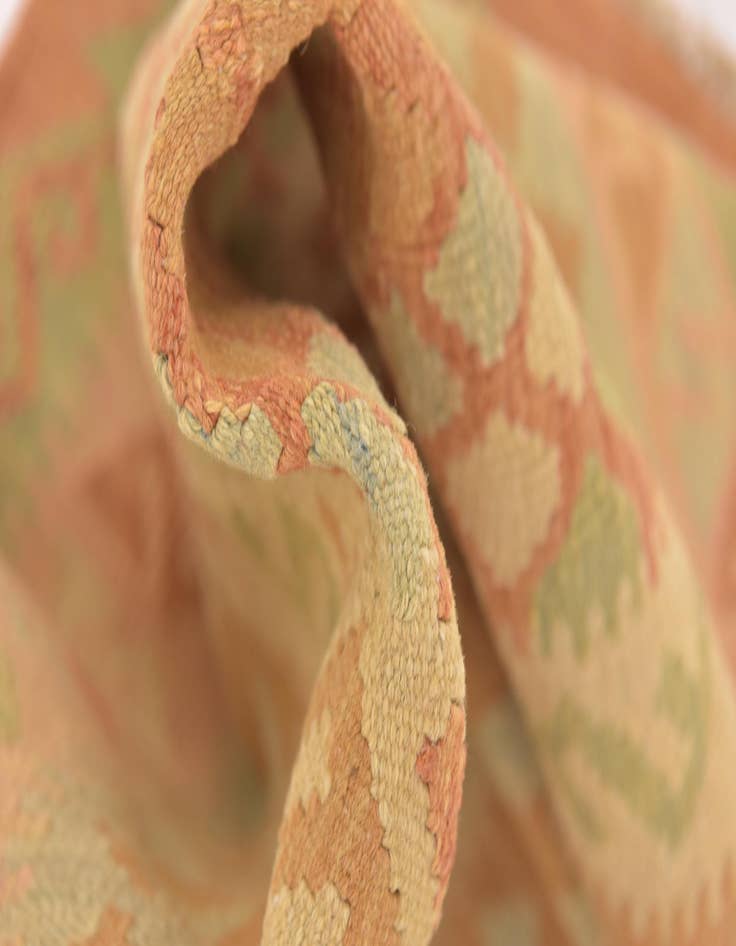 Detail image of  3' 3 x 5' 2  Hand Woven Kilim Waziri Wool Rug