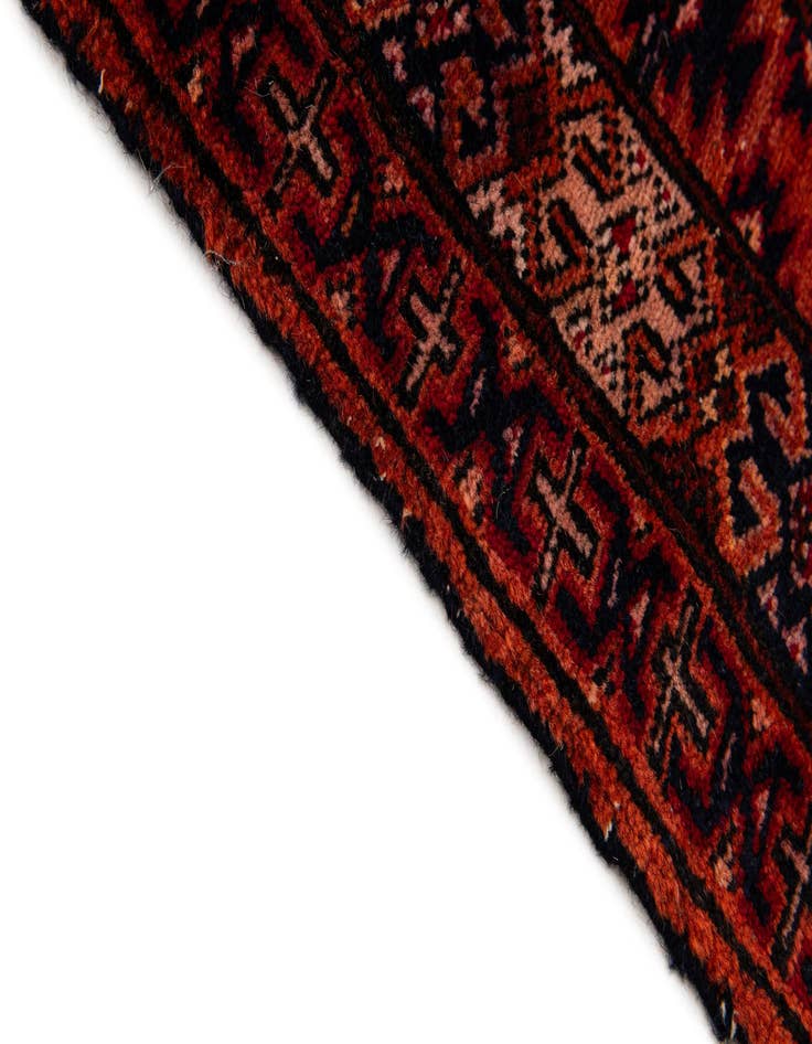 Detail image of  3' 10 x 5' 10  Hand Knotted Lahour Oriental Wool Rug