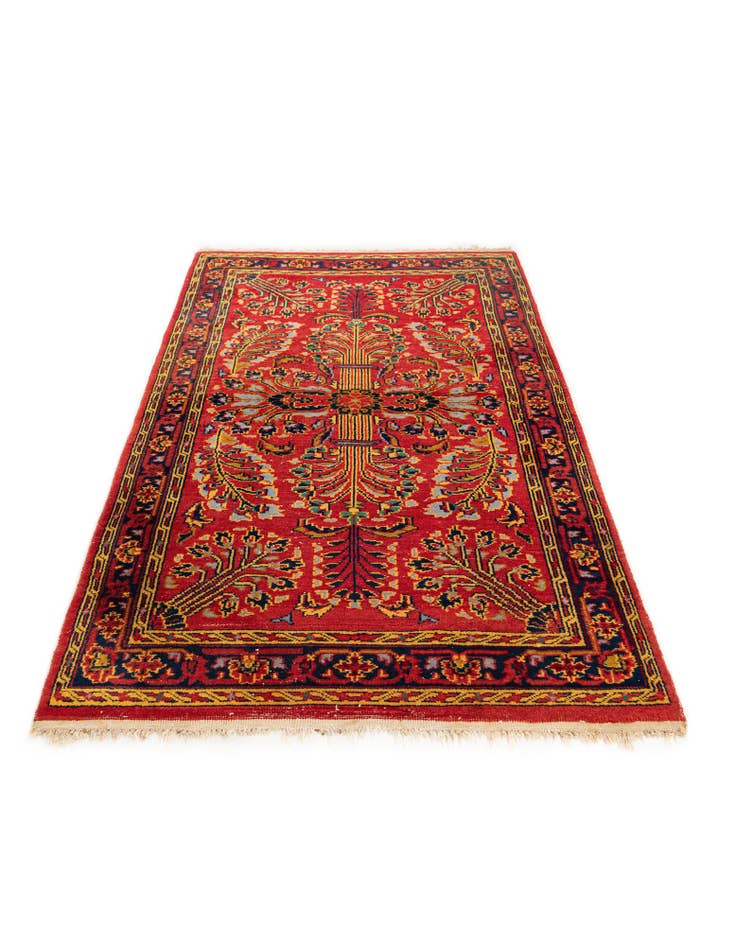 Detail image of  3' 3 x 5' 1  Hand Knotted Lahour Wool Rug