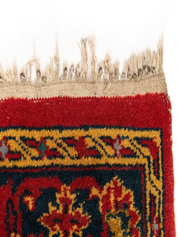 Detail image of  3' 3 x 5' 1  Hand Knotted Lahour Wool Rug