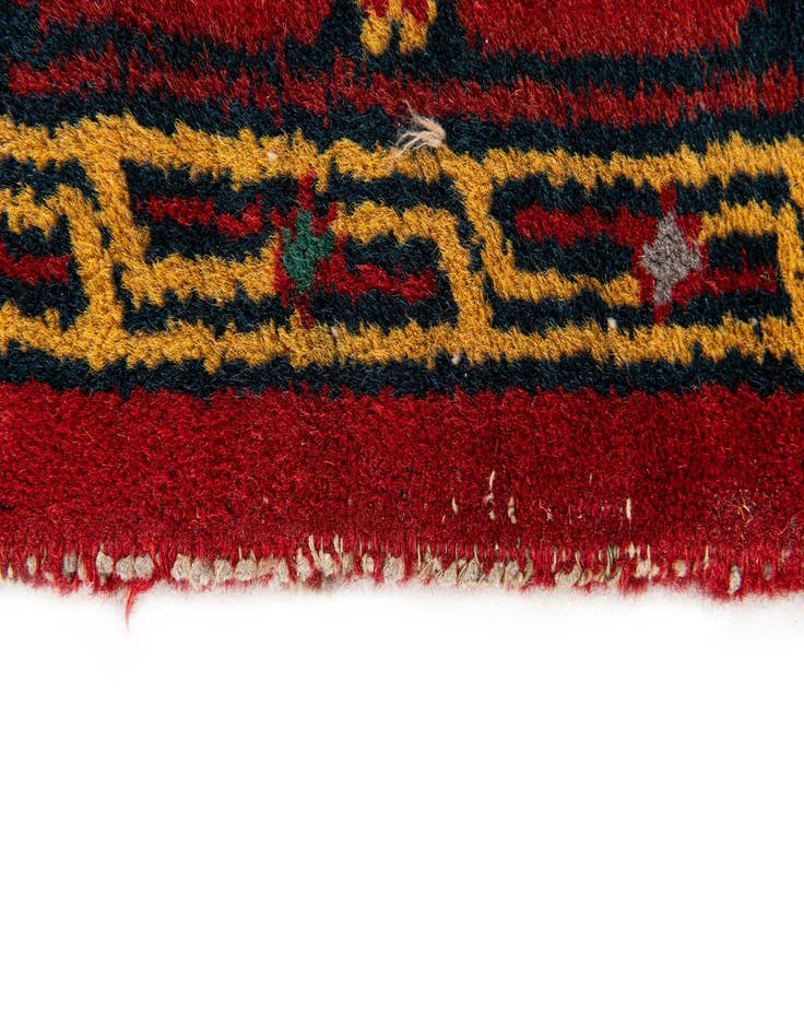 Detail image of  3' 3 x 5' 1  Hand Knotted Lahour Wool Rug