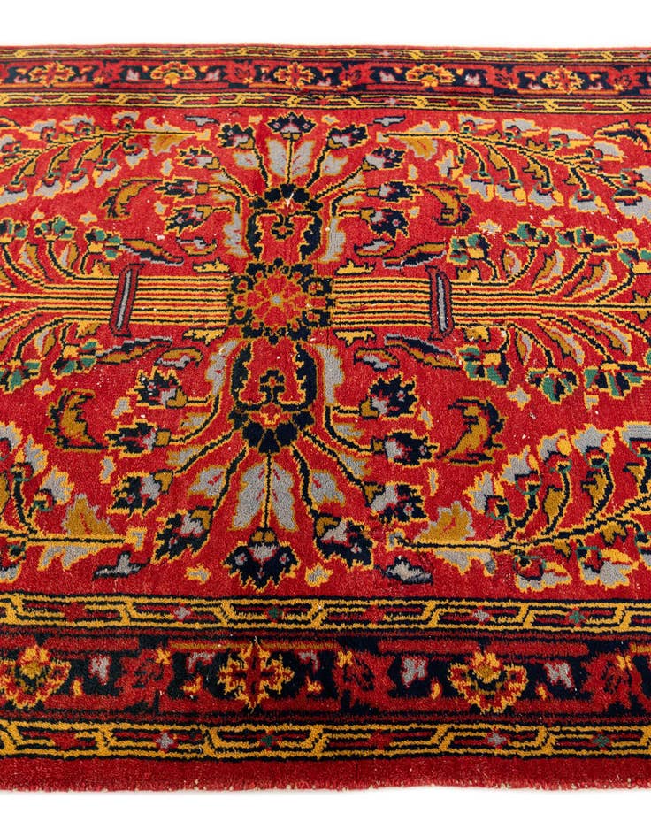 Detail image of  3' 3 x 5' 1  Hand Knotted Lahour Wool Rug