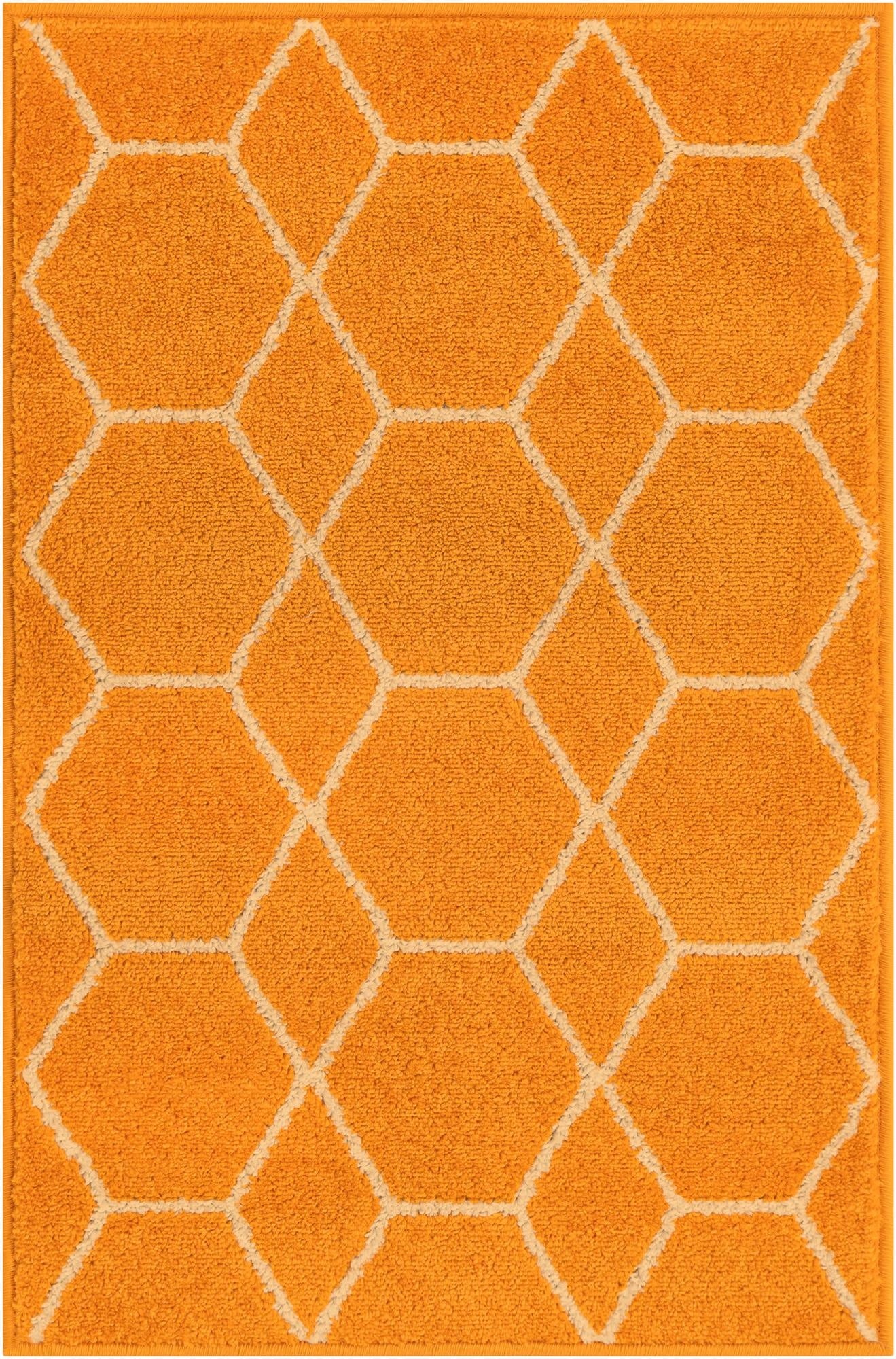  2' x 3' Lattice Frieze Rug