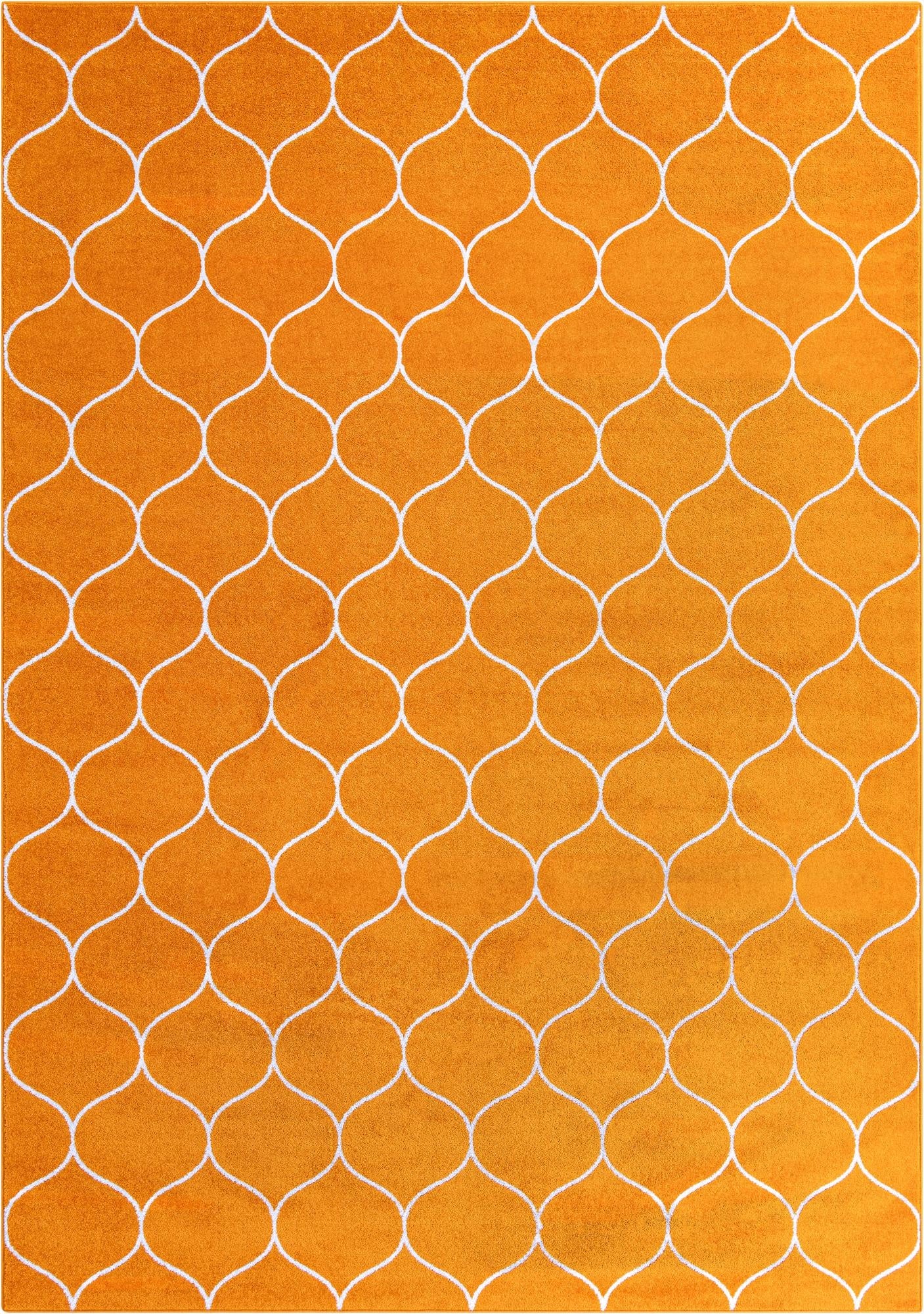  10' x 14' Lattice Frieze Rug