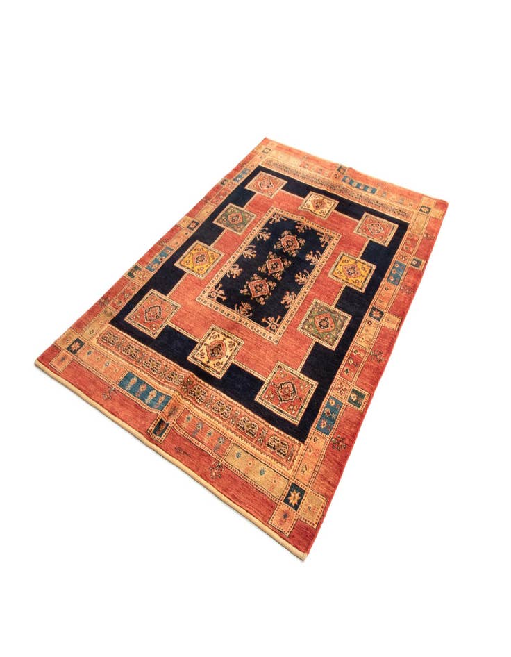 Detail image of  4' 10 x 7' 1 Luribaft Wool Rug