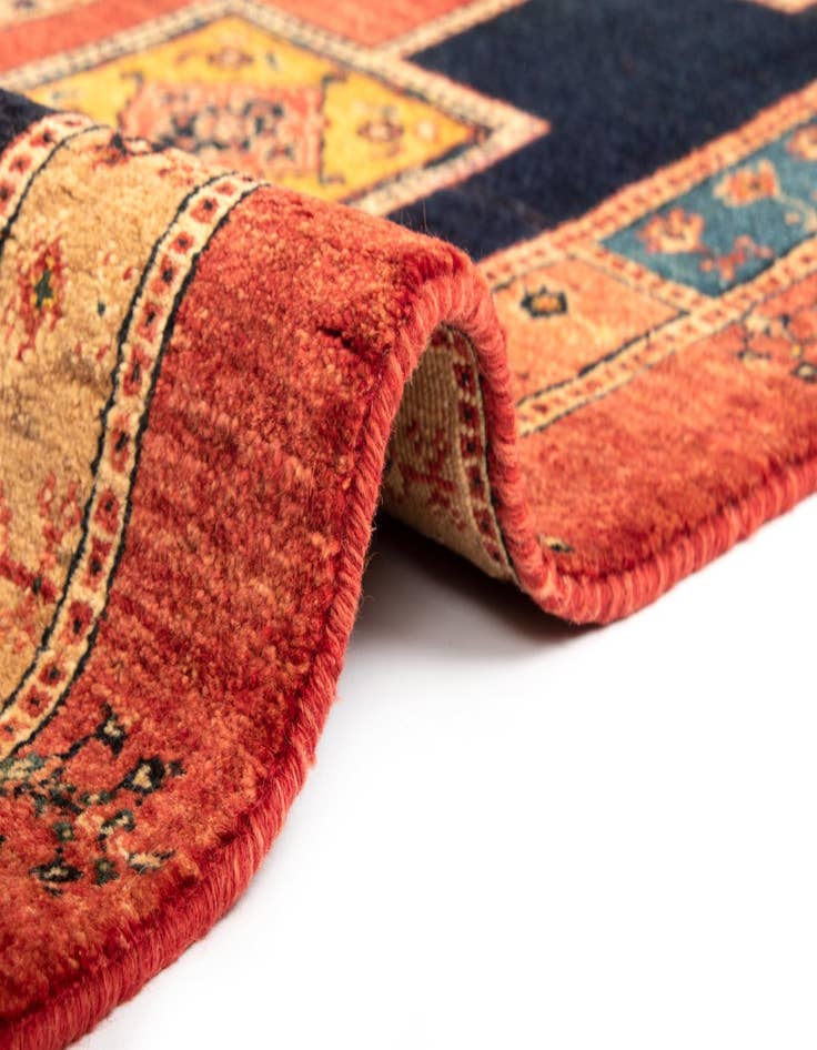 Detail image of  4' 10 x 7' 1 Luribaft Wool Rug