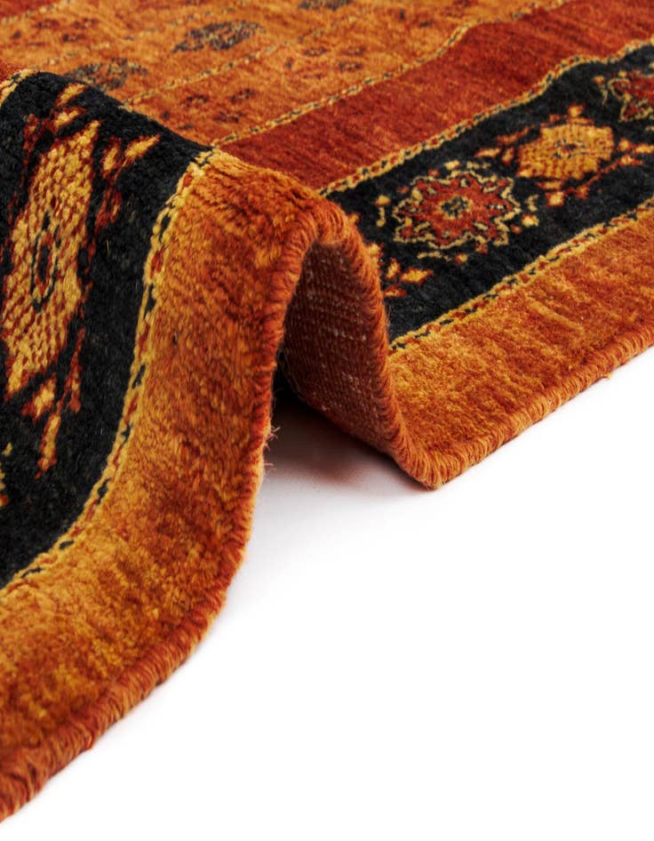 Detail image of  5' 8 x 7' 5 Luribaft Wool Rug