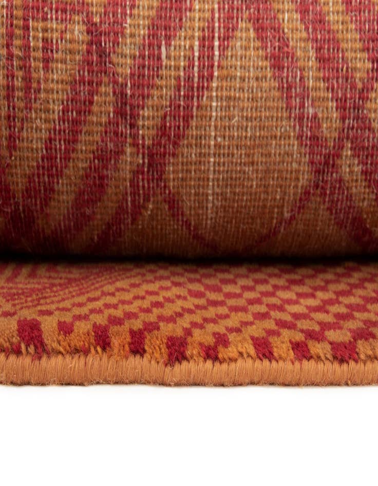 Detail image of  8' x 9' 11 Modern Manshu Wool Rug