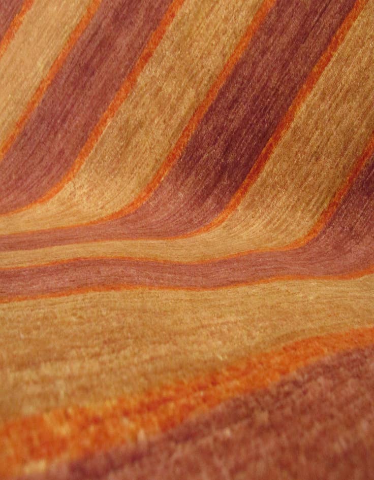 Detail image of  5' 6 x 8'  Hand Knotted Modern Ziegler Oriental Rug