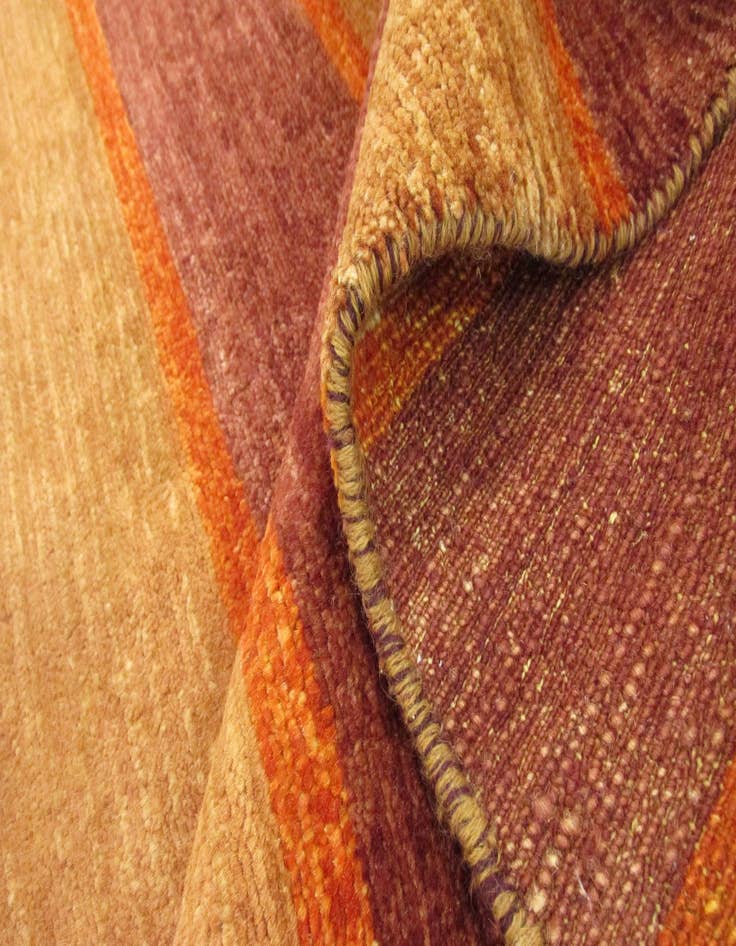 Detail image of  5' 6 x 8'  Hand Knotted Modern Ziegler Oriental Rug