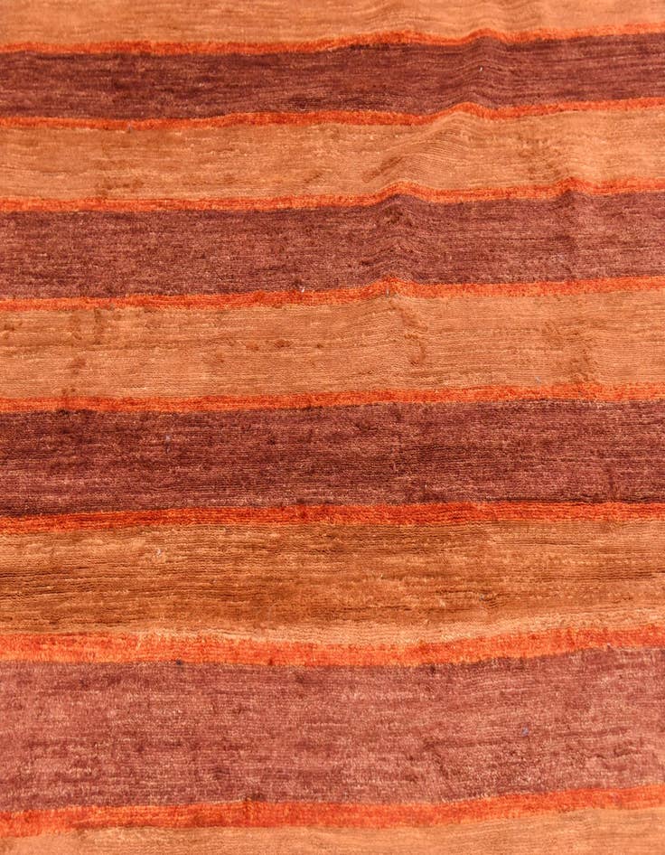 Detail image of  5' 6 x 8'  Hand Knotted Modern Ziegler Oriental Rug