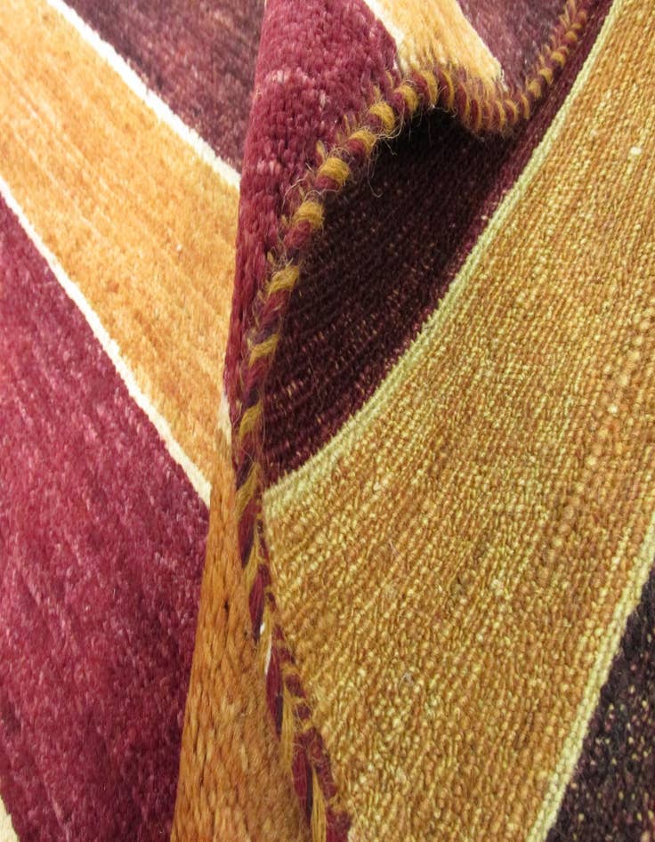 Detail image of  5' 6 x 8' 2  Hand Knotted Modern Ziegler Oriental Rug