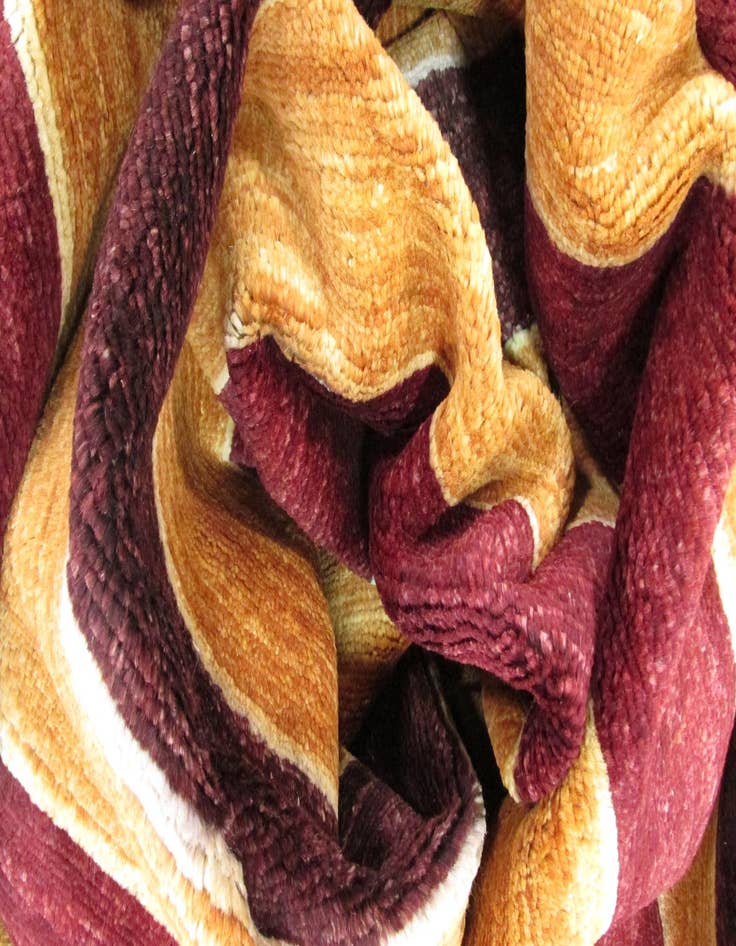 Detail image of  5' 6 x 8' 2  Hand Knotted Modern Ziegler Oriental Rug