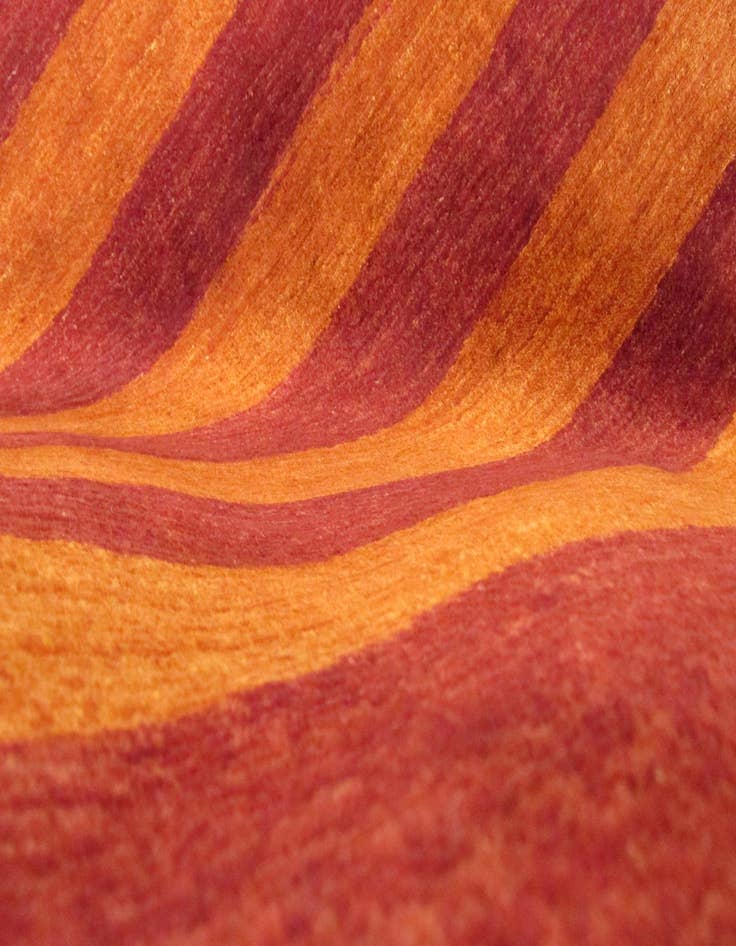 Detail image of  5' 7 x 8' 3  Hand Knotted Modern Ziegler Oriental Rug