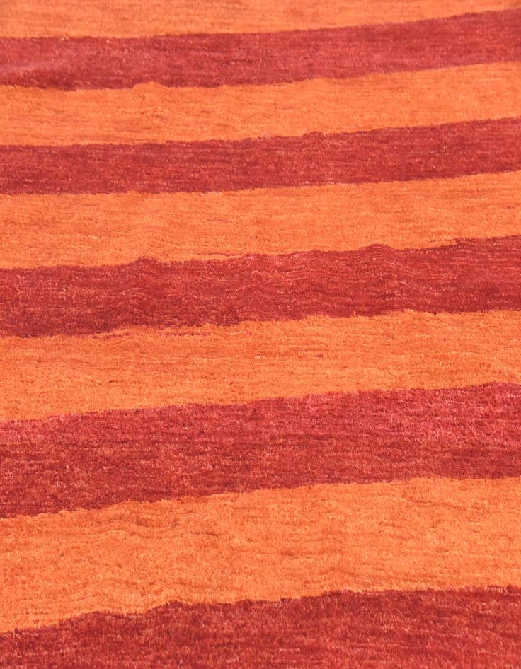 Detail image of  5' 7 x 8' 3  Hand Knotted Modern Ziegler Oriental Rug