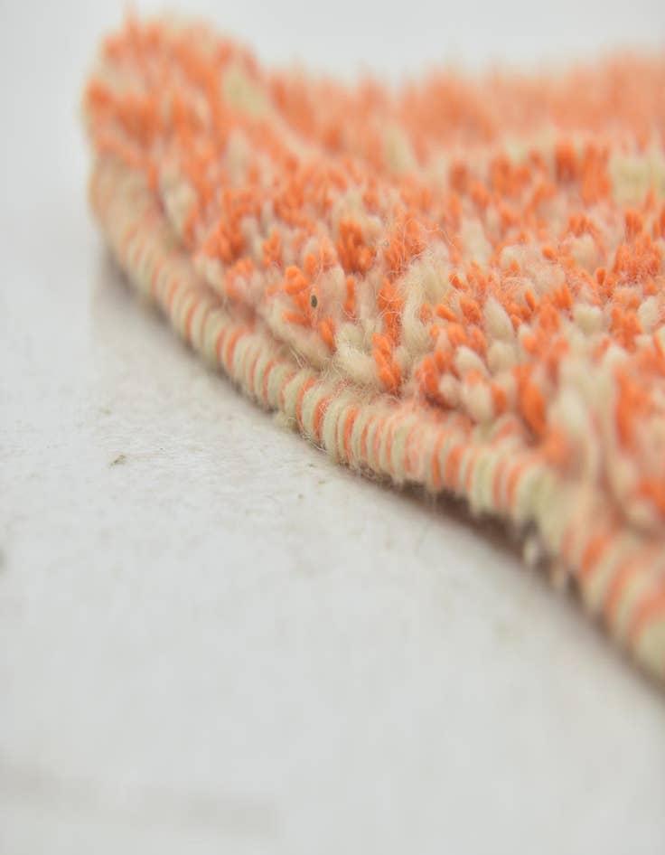 Detail image of  4' 10 x 7' 7  Hand Knotted Moroccan Wool Rug