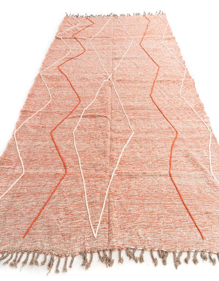 Detail image of  9' x 12' 2  Hand Knotted Moroccan Wool Rug