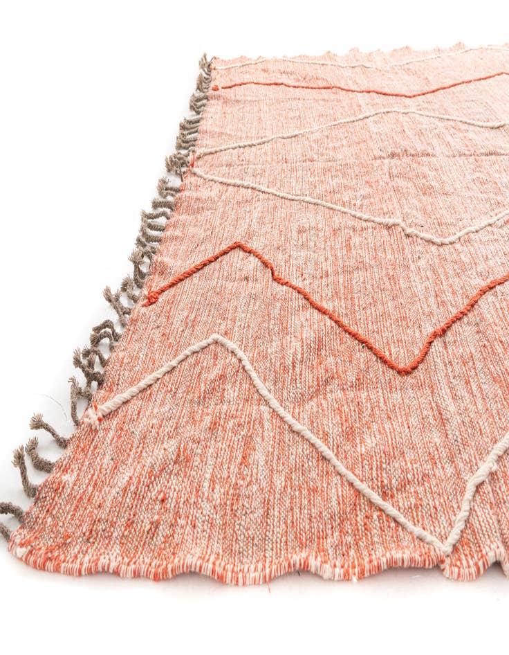 Detail image of  9' x 12' 2  Hand Knotted Moroccan Wool Rug